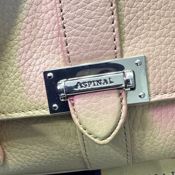 Aspinal of London Medium Lottie Leather Shoulder Bag - Picture 2 of 14